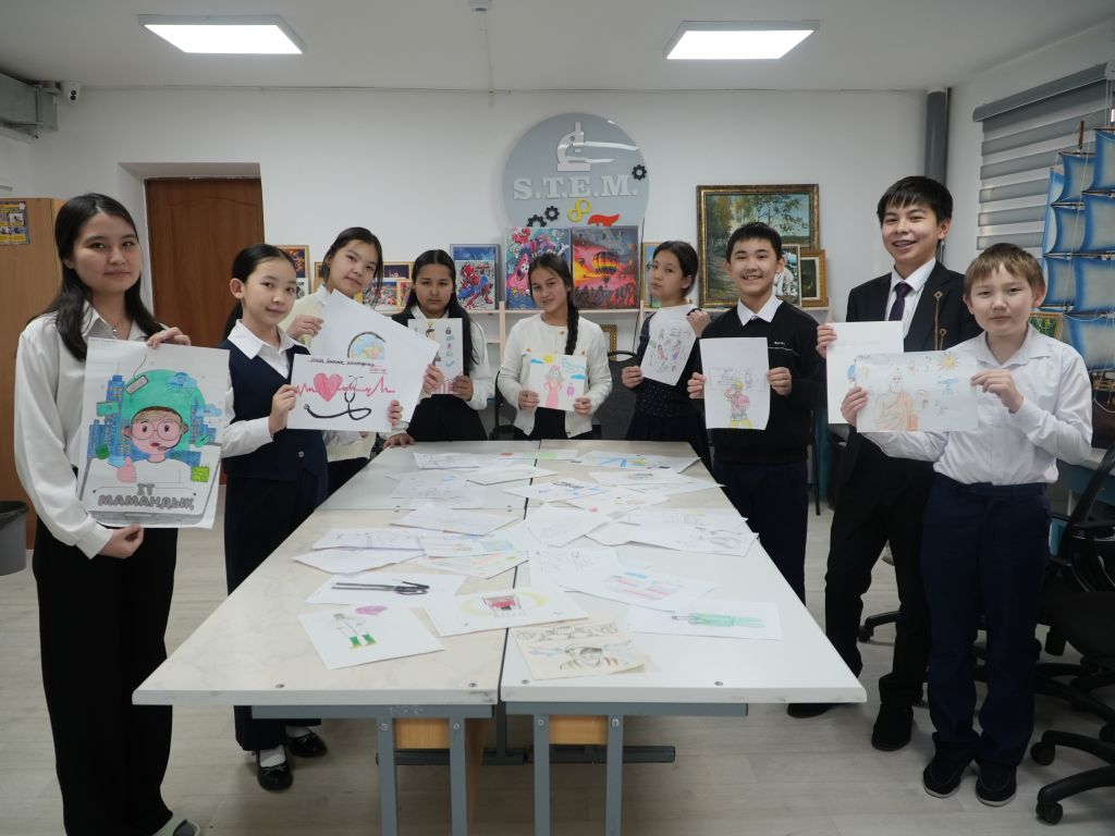 «Мен таңдаған мамандық» тақырыбындағы сурет байқауы