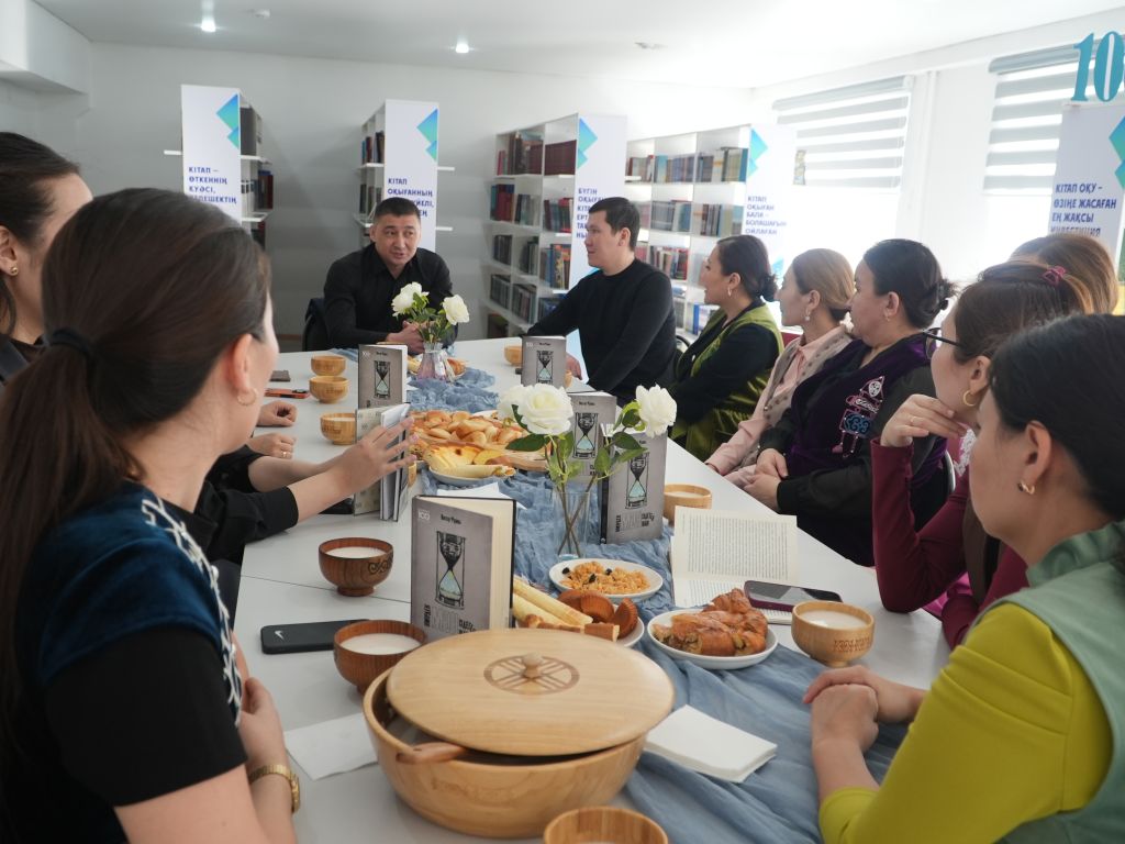 «Кітап талқы алаңы» жобасының кезекті кездесуі 